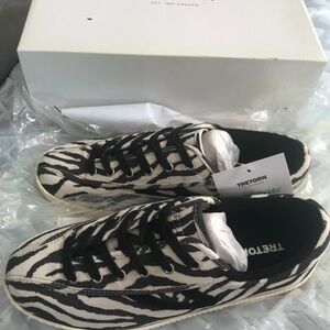Tretorn  Nylite 37 Plus / Zebra suede / SZ 9.5